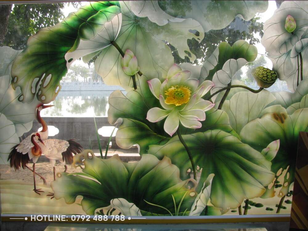 Kính hoa văn nghệ thuật độc đáo ứng dụng thi công dự án 11 kinh hoa van nghe thuat 04