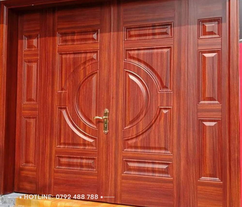 top 10 mau cua nhua loi thep van go sang trong 10